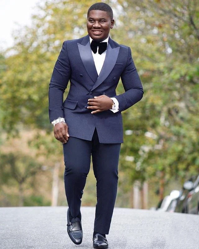 Double-Breasted Wedding Tuxedos Slim Fit Suits For Men Groomsmen Suit Two Pieces Cheap Prom Formal Suits (Jacket+Pants+Tie)
Double-Breasted Wedding Tuxedos Slim Fit Suits For Men Groomsmen Suit Two Pieces Cheap Prom Formal Suits (Jacket+Pants+Tie)