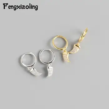 Fengxiaoling New Arrivals Jewelry Earrings For Ladies Fine 925 Sterling Silver Mosaic Zircon Wolf Teeth Vintage Drop Earrings
Fengxiaoling New Arrivals Jewelry Earrings For Ladies Fine 925 Sterling Silver Mosaic Zircon Wolf Teeth Vintage Drop Earrings