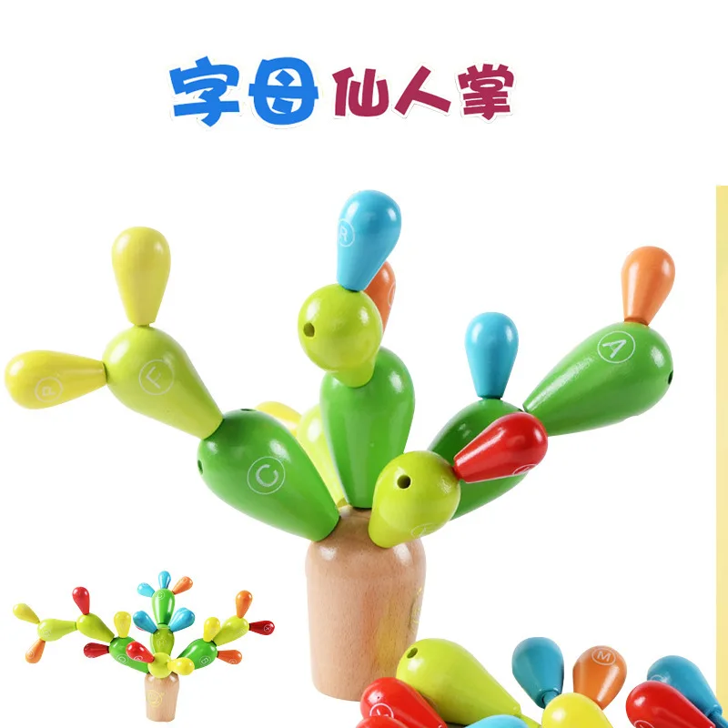 Wood Fight Inserted Lettered Cactus Cactus Infants Children Early Childhood Fun Wooden Fight Inserted Disassembly Emulate Toy
Wood Fight Inserted Lettered Cactus Cactus Infants Children Early Childhood Fun Wooden Fight Inserted Disassembly Emulate Toy