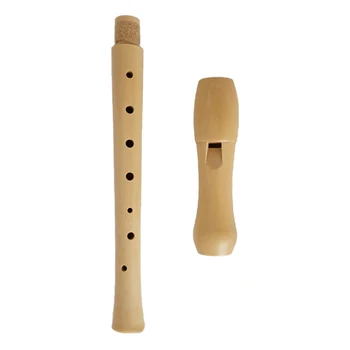 

8 Holes Flute Maple Wooden Soprano Flute Woodwind Musical Instruments for Flutes Student Beginner Performance