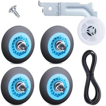 Dryer Repair Kit for Samsung Dryers, DC97-16782A Drum Support Rollers, DC93-00634A Dryer Idler Pulley Replaces AP5325135
Dryer Repair Kit for Samsung Dryers, DC97-16782A Drum Support Rollers, DC93-00634A Dryer Idler Pulley Replaces AP5325135