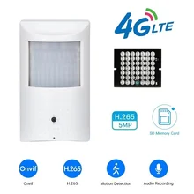 4G SIM Card Covert Camera PIR Style Mini Invisible Security 3G 4G Surveillance CCTV 5MP TFCard Onivf 940nm IR Night Vision Audio
4G SIM Card Covert Camera PIR Style Mini Invisible Security 3G 4G Surveillance CCTV 5MP TFCard Onivf 940nm IR Night Vision Audio