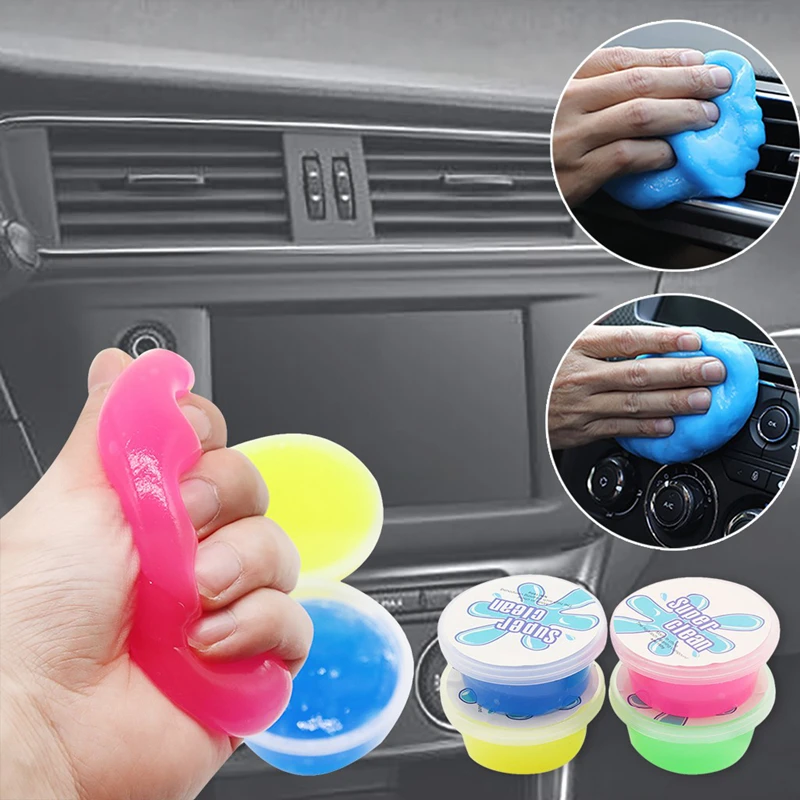 60ml Super Auto Car Cleaning Pad Glue Powder Cleaner Magic Cleaner Dust Remover Gel Home Computer Keyboard Clean Tool
60ml Super Auto Car Cleaning Pad Glue Powder Cleaner Magic Cleaner Dust Remover Gel Home Computer Keyboard Clean Tool