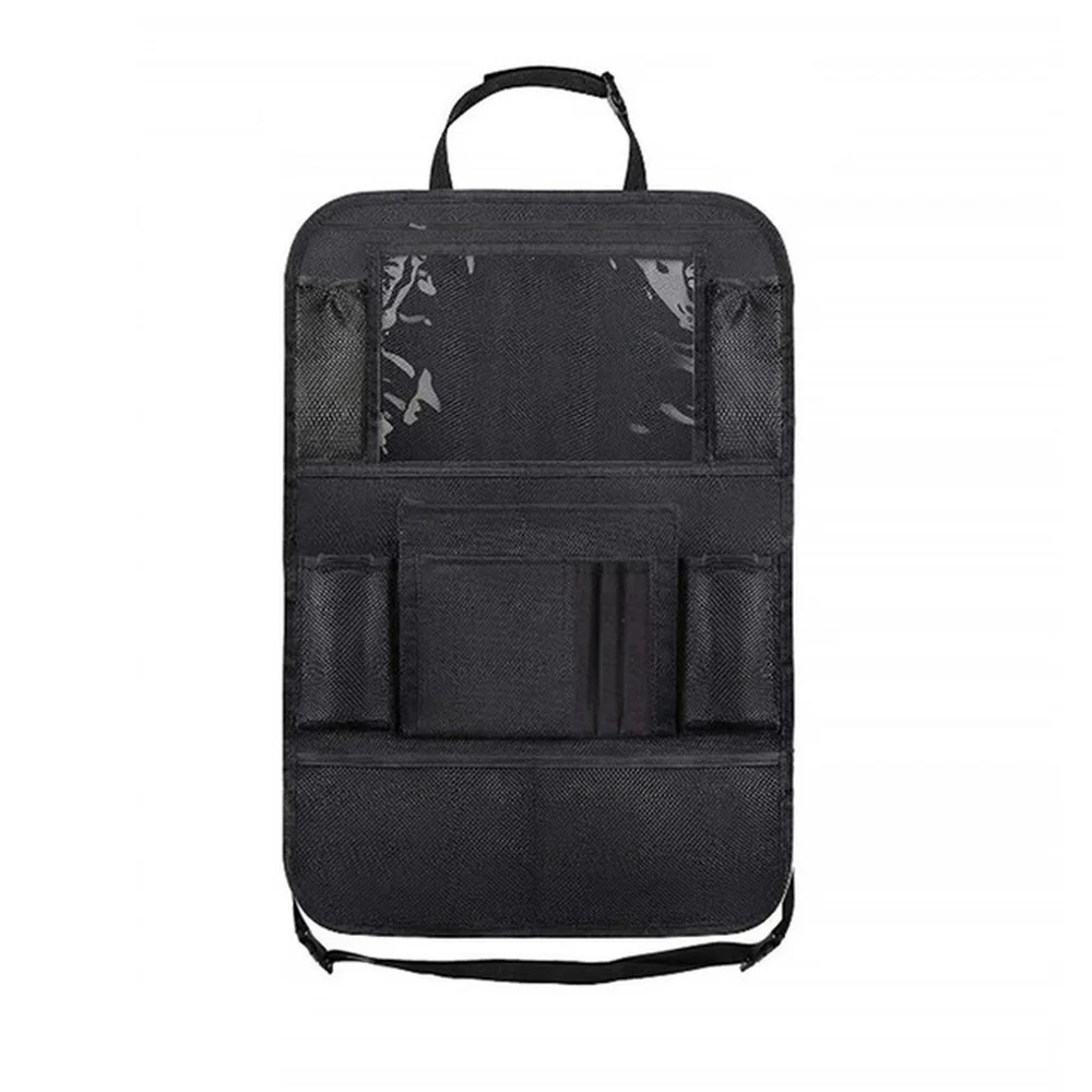

PVC Car Back Seat Organiser Travel Storage Bag Organizer iPad size with Pocket Holder 9 Storage Pockets for Kids Toddlers