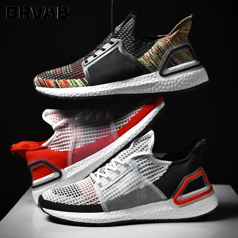 Men Sneakers Ultra Boost Fashion Brand Designer Breathable Mesh Men Shoes High Quality Soft Casual Shoes Male Trainers Size39-46
Men Sneakers Ultra Boost Fashion Brand Designer Breathable Mesh Men Shoes High Quality Soft Casual Shoes Male Trainers Size39-46