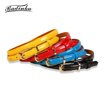 Badinka 2020 New Candy Colors Black White Blue Yellow Brown PU Thin Waist Belt Female Narrow Waistband Belts for Women Jeans
Badinka 2020 New Candy Colors Black White Blue Yellow Brown PU Thin Waist Belt Female Narrow Waistband Belts for Women Jeans