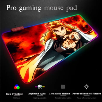 Yuzuoan One Piece Mouse Pad LED7 Color Colorful Lighting Control Comfortable RGB Gaming Mouse Mat Large Non-slip Carpet Thick
Yuzuoan One Piece Mouse Pad LED7 Color Colorful Lighting Control Comfortable RGB Gaming Mouse Mat Large Non-slip Carpet Thick