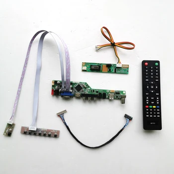 For LP141XB-B1/C1C4 HDMI VGA AV USB RF Inverter+Remote+keyboard 1CCFL LVDS 20Pin LCD display panel TV56 drive card board DIY kit
For LP141XB-B1/C1C4 HDMI VGA AV USB RF Inverter+Remote+keyboard 1CCFL LVDS 20Pin LCD display panel TV56 drive card board DIY kit