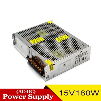 Small Volume Switching Power Supply AC110V 220V To DC15V 12A 180W Power Source Single Output SMPS for CCTV LED Lighting Monitor
Small Volume Switching Power Supply AC110V 220V To DC15V 12A 180W Power Source Single Output SMPS for CCTV LED Lighting Monitor