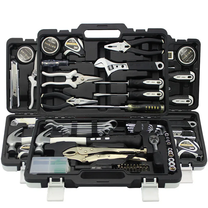 45-102 Pcs Ratchet Wrench Hand Tools Set Bicycle Repair Kit Multifunction Household Combination Tool Boxed Electrician Car Tool
45-102 Pcs Ratchet Wrench Hand Tools Set Bicycle Repair Kit Multifunction Household Combination Tool Boxed Electrician Car Tool