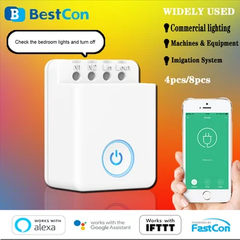 New Broadlink Bestcon MCB1 Smart Remote Control Intelligence Switch Timing Switch Voice Control Work With Google Home And Alexa
New Broadlink Bestcon MCB1 Smart Remote Control Intelligence Switch Timing Switch Voice Control Work With Google Home And Alexa