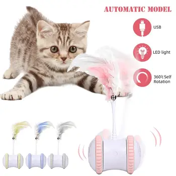 Electric Cat Toy USB Charging 360 Degree Rotating Ball Balanced Cat Chasing Toy Interactive Swing Automatic Feather Toy For Cat
Electric Cat Toy USB Charging 360 Degree Rotating Ball Balanced Cat Chasing Toy Interactive Swing Automatic Feather Toy For Cat