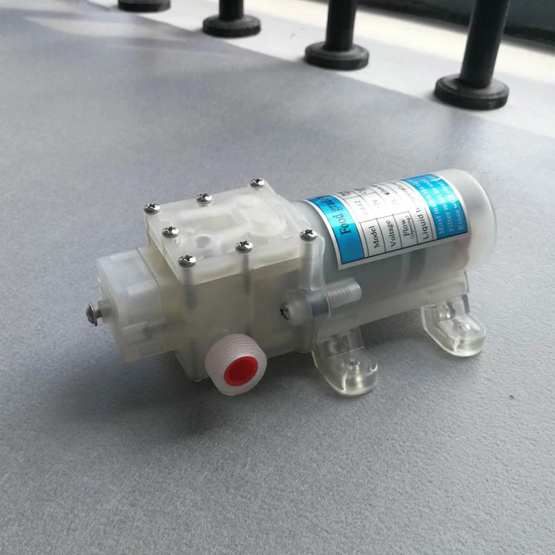 

Dc 12V 70W Food Grade Self-Priming Diaphragm Water Pump with Switch Diaphragm Water Pump 6L/Min Self-Priming Booster Pump