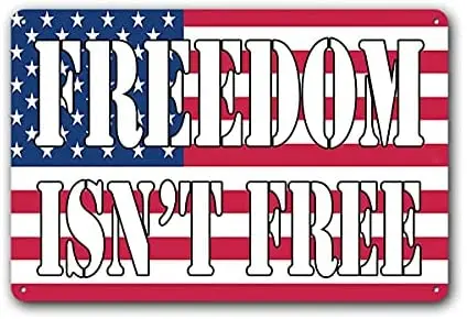 TITENT Vintage Retro Sign Funny Signs Farm Sign Metal Signs plaques Wall Decoration for 8"x12" Freedom Isn't Free Sign Wall
TITENT Vintage Retro Sign Funny Signs Farm Sign Metal Signs plaques Wall Decoration for 8"x12" Freedom Isn't Free Sign Wall