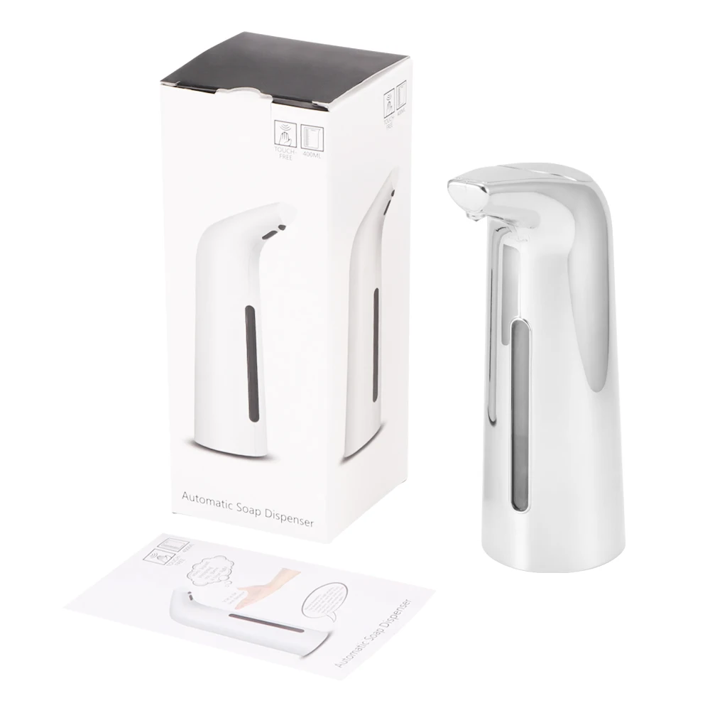 Soap Dispenser Automatic 400ML Electric Soap Dispenser Sensor Infrared Foaming Hand Washer Soap Dispensers For Bathroom Kitchen Soap Dispenser Automatic 400ML Electric Soap Dispenser Sensor Infrared Foaming Hand Washer Soap Dispensers For Bathroom Kitchen
