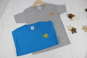 Kids Cotton T-shirt Maple Embroidery Stitching Patterned T Shirts Custom Acceptable Dropshipping
Kids Cotton T-shirt Maple Embroidery Stitching Patterned T Shirts Custom Acceptable Dropshipping