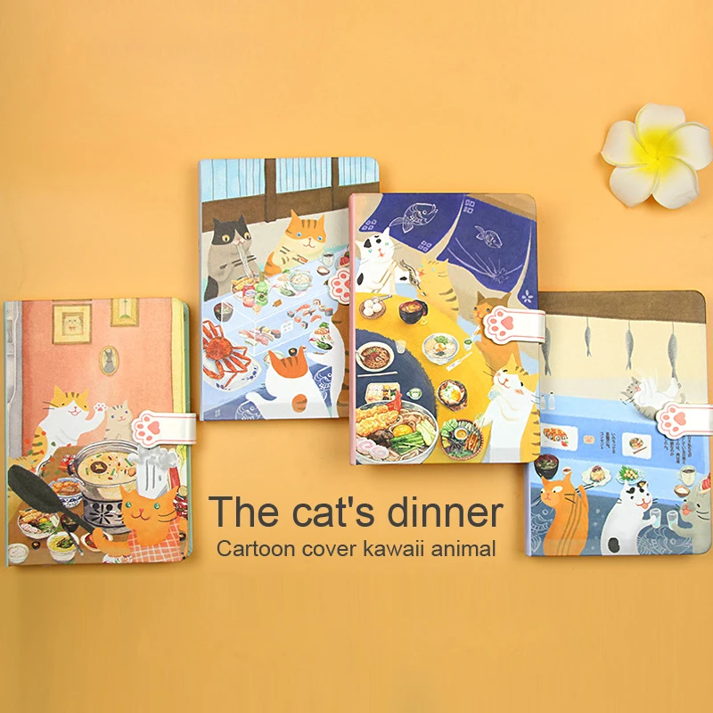 Cat's Dinner Cute Kawaii Leather Notebook Student Anime Agenda 2019 2020 Diary Bullet Journal Weekly School Filofax Stationery
Cat's Dinner Cute Kawaii Leather Notebook Student Anime Agenda 2019 2020 Diary Bullet Journal Weekly School Filofax Stationery