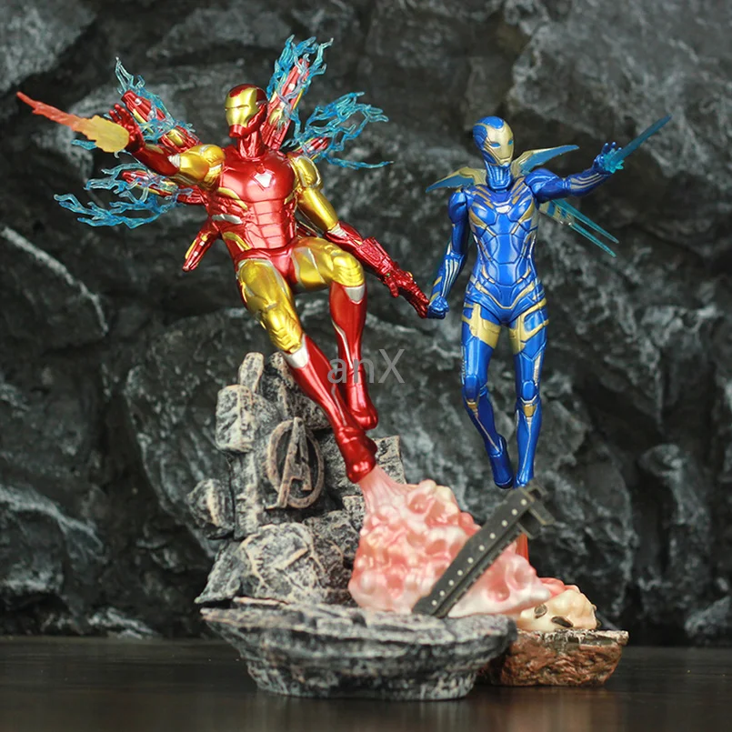 26 CM Avengers 4 Endgame Ironman MK85 Figure Pepper Potts Statue PVC Figures Toy Movie Avangers 4 Super hero Iron Man Figurine
26 CM Avengers 4 Endgame Ironman MK85 Figure Pepper Potts Statue PVC Figures Toy Movie Avangers 4 Super hero Iron Man Figurine