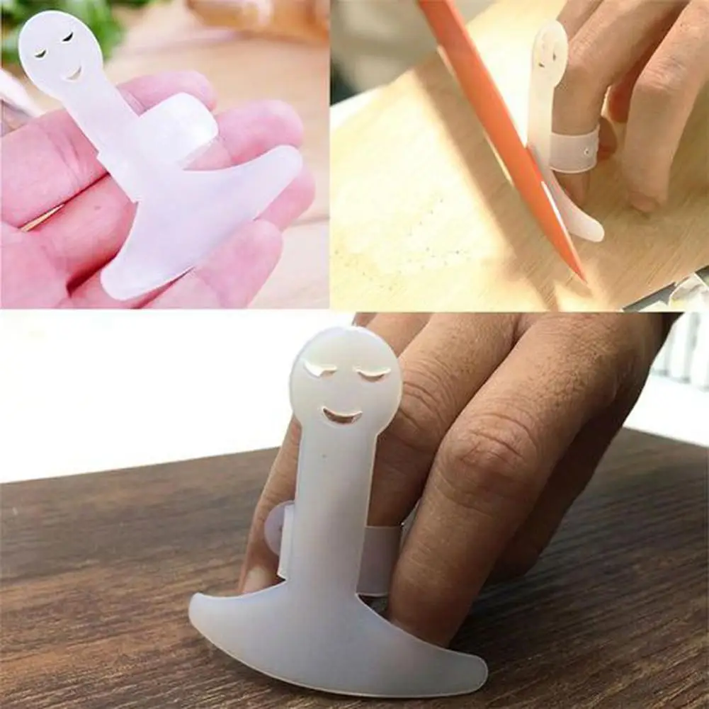 New 2Pcs Knife Cutting Food Vegetable Finger Protector Hand Guard Home Kitchen Tool
New 2Pcs Knife Cutting Food Vegetable Finger Protector Hand Guard Home Kitchen Tool