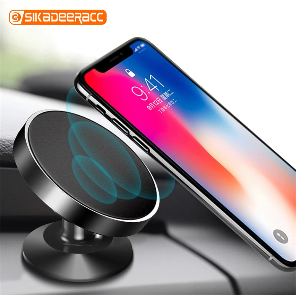 Magnetic Car Phone Holder For iPhone X XR Samsung S9 GPS 360 Degree Rotation Air Vent Grip Bracket Mount Mobile Universal Stand
Magnetic Car Phone Holder For iPhone X XR Samsung S9 GPS 360 Degree Rotation Air Vent Grip Bracket Mount Mobile Universal Stand
