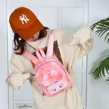 Plush Rabbit Ear Backpack Personality Travel Bag Lovely Students School Bag Stylish Storage Bag for Girls Kids (Pink)
Plush Rabbit Ear Backpack Personality Travel Bag Lovely Students School Bag Stylish Storage Bag for Girls Kids (Pink)