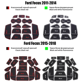 Rubber Car Door Groove Mats For Ford Focus 3 MK3 2011 2012 2013 2014 2015 2016 2017 2018 Gate slot pad Non-slip Cup Holder Pad
Rubber Car Door Groove Mats For Ford Focus 3 MK3 2011 2012 2013 2014 2015 2016 2017 2018 Gate slot pad Non-slip Cup Holder Pad