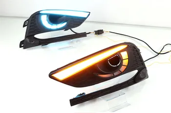 Osmrk led drl daytime running light for Chevrolet Cruze 2017-2019 with moving yellow turn signal and blue night light
Osmrk led drl daytime running light for Chevrolet Cruze 2017-2019 with moving yellow turn signal and blue night light
