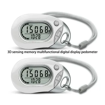 Induction 3D Calorie Pedometer Portable Step Counting Accurate Multi-function Digital Fitness Walking Distance Exercise Mini
Induction 3D Calorie Pedometer Portable Step Counting Accurate Multi-function Digital Fitness Walking Distance Exercise Mini