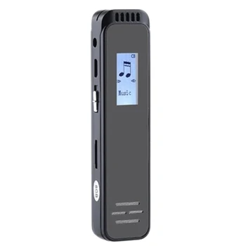 8GB Portable Digital Voice Recorder Dual-Core Noise Reduction MP3/WMA/FLAC/APE Audio Player Voice Activating Timed Recording Cir
8GB Portable Digital Voice Recorder Dual-Core Noise Reduction MP3/WMA/FLAC/APE Audio Player Voice Activating Timed Recording Cir