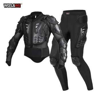 WOSAWE Motorcycle Armor Jacket Full Body Protection Moto Jacket Motocross Downhill Racing Back Protector Suit Motorcycle set
WOSAWE Motorcycle Armor Jacket Full Body Protection Moto Jacket Motocross Downhill Racing Back Protector Suit Motorcycle set