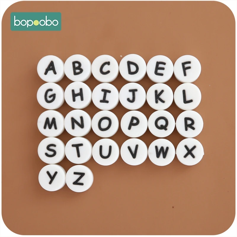 20PC Silicone Beads Baby Teething For Rattles Silicone Letter Pearl Teether Beads Alphabet Silicone Teether BPA Free Chew Toys
20PC Silicone Beads Baby Teething For Rattles Silicone Letter Pearl Teether Beads Alphabet Silicone Teether BPA Free Chew Toys