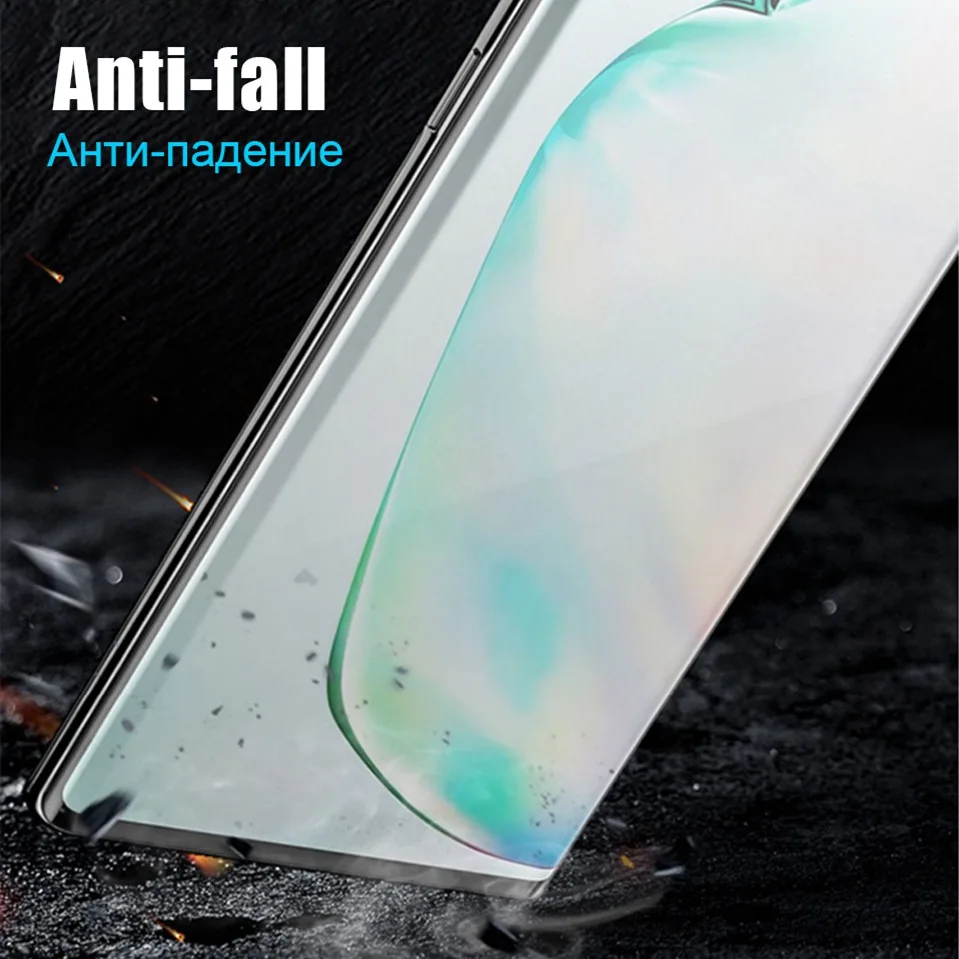 3D Tempered Glass For Samsung Galaxy Note 10 Plus Note10 5G Curved Screen Protective Glass For Samsung Note 9 8 S8 S9 S10 Plus (6)
