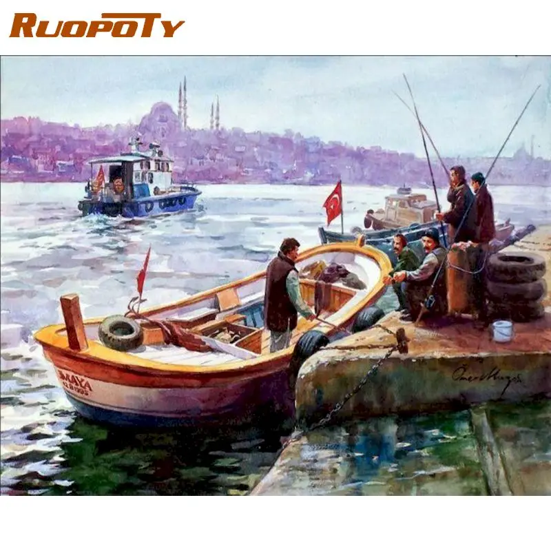 Набор для рисования по номерам на холсте круиз и рыбацкий пейзаж, 50 х65 см
Набор для рисования по номерам на холсте круиз и рыбацкий пейзаж, 50 х65 см