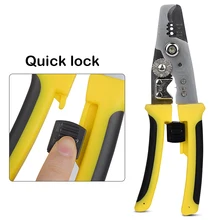 Automatic Wire Stripper Crimper Cable Cutters Multipurpose Stripping Tools Crimping Pliers Terminal Hand Tools QHTITEC
Automatic Wire Stripper Crimper Cable Cutters Multipurpose Stripping Tools Crimping Pliers Terminal Hand Tools QHTITEC
