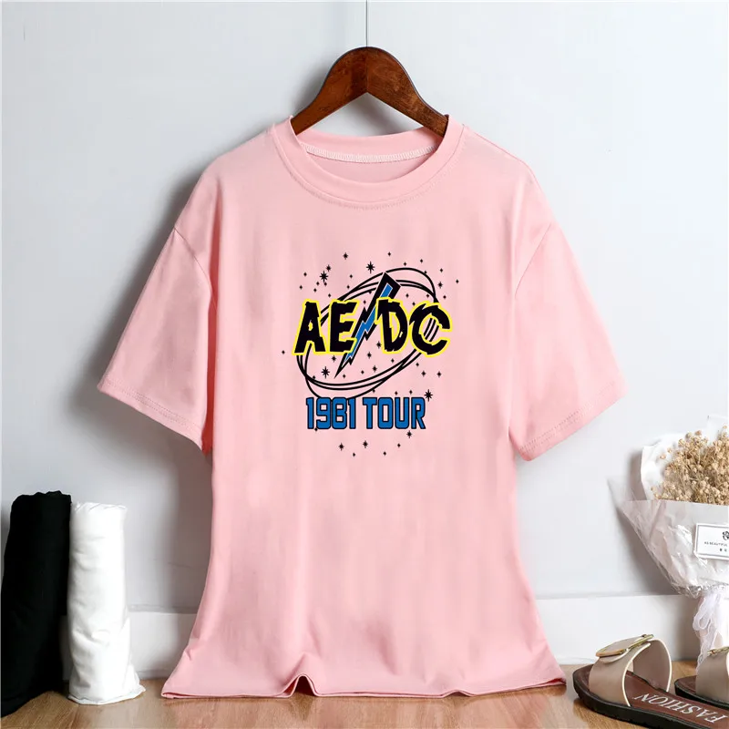 2020 Fashion T-shirt woman INS 1981 TOUR Printing Long loose t shirt tshirt women tops summer harajuku korean vintage punk tee
2020 Fashion T-shirt woman INS 1981 TOUR Printing Long loose t shirt tshirt women tops summer harajuku korean vintage punk tee