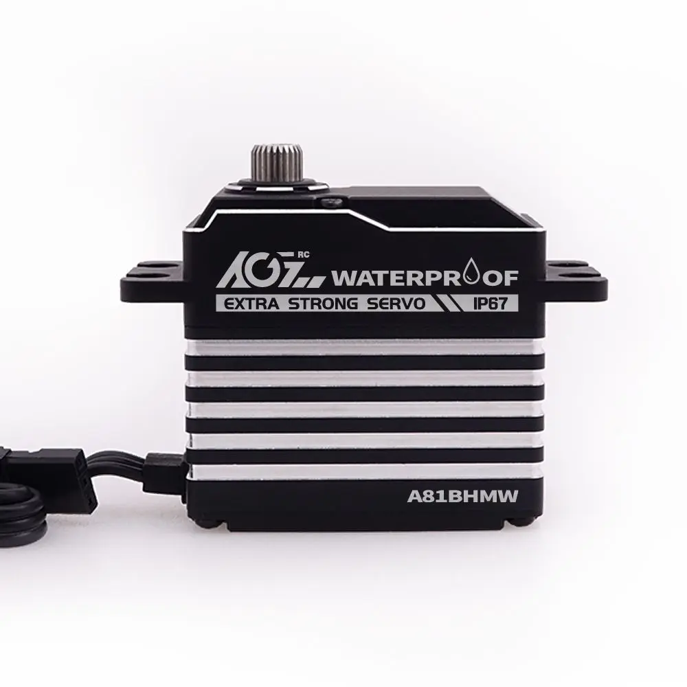 RC MODEL AGF A81BHMW 45KG Monster Torque 0.085s High Speed Magnetic Waterproof Digital Brushless Servo for Remote Car and Boat
RC MODEL AGF A81BHMW 45KG Monster Torque 0.085s High Speed Magnetic Waterproof Digital Brushless Servo for Remote Car and Boat