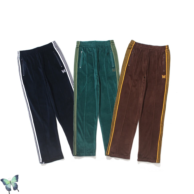AWGE Embroidery Butterfly Drawstring Plush Sweatpant Men Women AWGE High Quality Striped Sweatpants Fast Shipping
AWGE Embroidery Butterfly Drawstring Plush Sweatpant Men Women AWGE High Quality Striped Sweatpants Fast Shipping