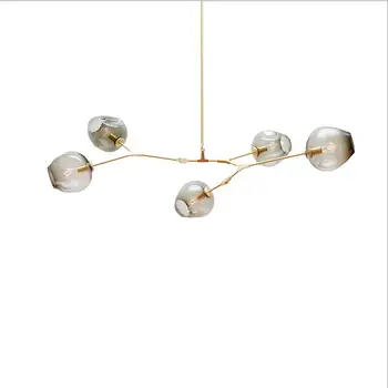 Modern 5 lights Glass Pendant Light Nordic Dining Room Kitchen Light Hanging Lamps Avize Lustre Lighting Dining Living room
Modern 5 lights Glass Pendant Light Nordic Dining Room Kitchen Light Hanging Lamps Avize Lustre Lighting Dining Living room