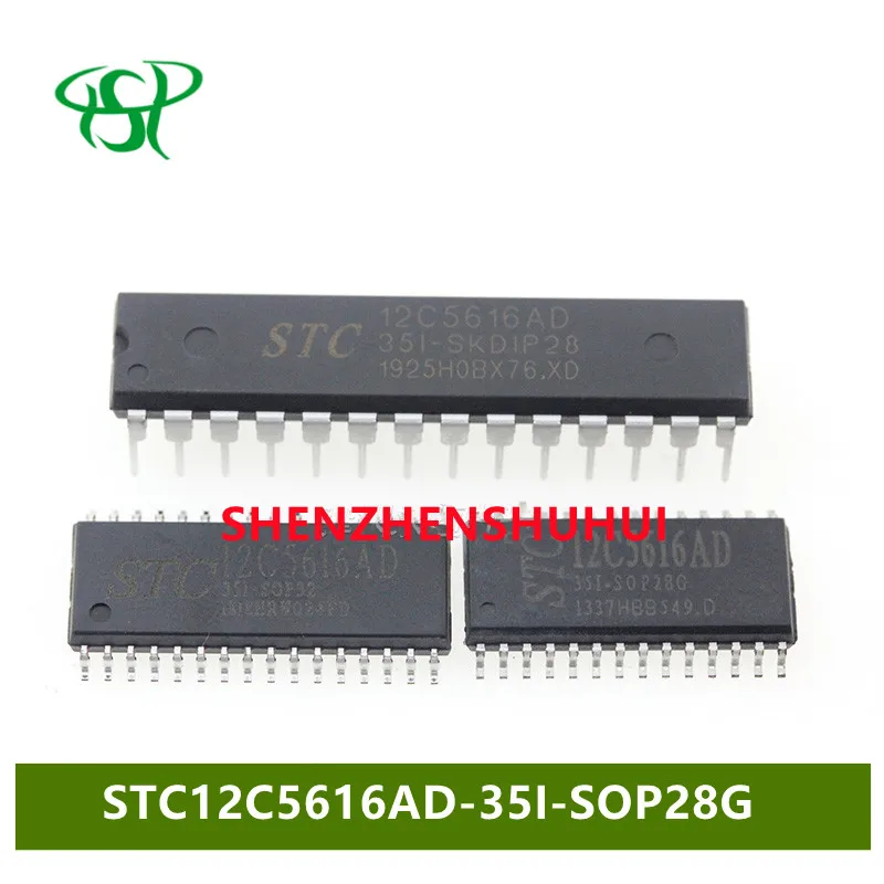 STC12C5616AD-35I-SOP28G/SOP32G/SKDIP20 Single Chip Microcomputer Real Original Brand New
STC12C5616AD-35I-SOP28G/SOP32G/SKDIP20 Single Chip Microcomputer Real Original Brand New