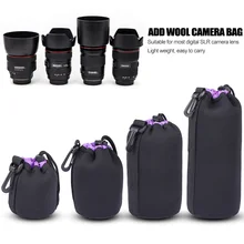 Camera-Elements Lens-Pouch Shockproof Protective-Bag Handheld Neoprene Soft for Drawstring Camera-Elements Lens-Pouch Shockproof Protective-Bag Handheld Neoprene Soft for Drawstring