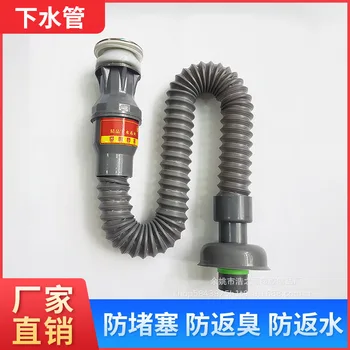 Gray Big Head One-piece Steel Wire Pipe Basin Inter-platform Basin Kitchen Sink Deodorizing Drainer Wash Basin Sewer Pipe
Gray Big Head One-piece Steel Wire Pipe Basin Inter-platform Basin Kitchen Sink Deodorizing Drainer Wash Basin Sewer Pipe