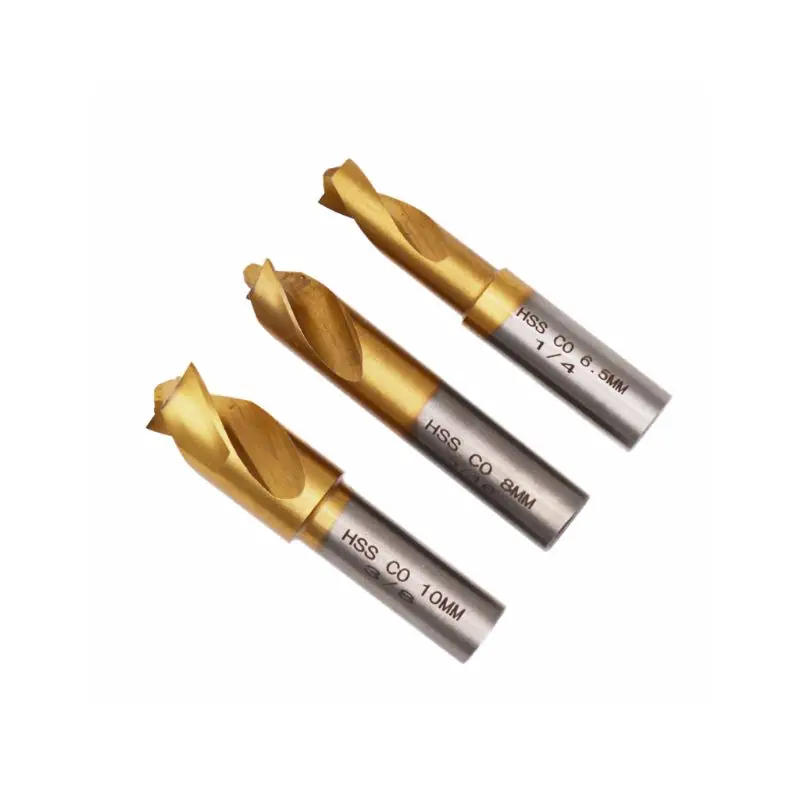 3pcs HSS CO Titanium Spot Weld Cutter Welding Drill Bit High Speed Steel Shaft for tools
3pcs HSS CO Titanium Spot Weld Cutter Welding Drill Bit High Speed Steel Shaft for tools