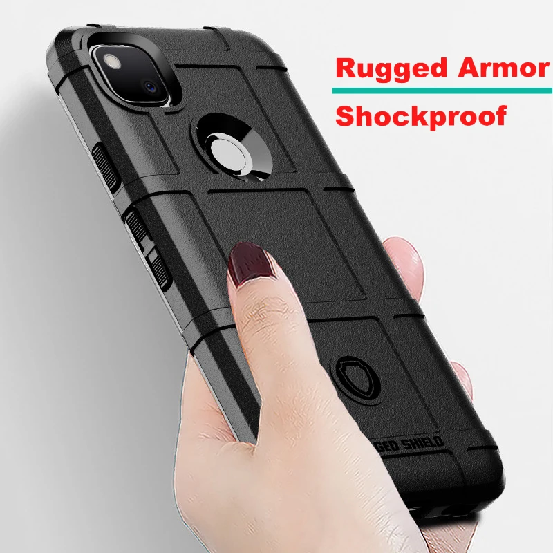 For Google Pixel 4A Case Cover Rugged Armor Shockproof Cover For Google Pixel 4A Soft Silicon Protection Case
For Google Pixel 4A Case Cover Rugged Armor Shockproof Cover For Google Pixel 4A Soft Silicon Protection Case