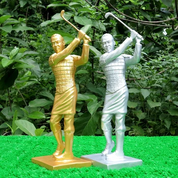 Creative Plating Playing Golf Terra-Cotta Warriors Resin Sculpture Living Room TV Cabinet Artwork Decorations X3443
Creative Plating Playing Golf Terra-Cotta Warriors Resin Sculpture Living Room TV Cabinet Artwork Decorations X3443