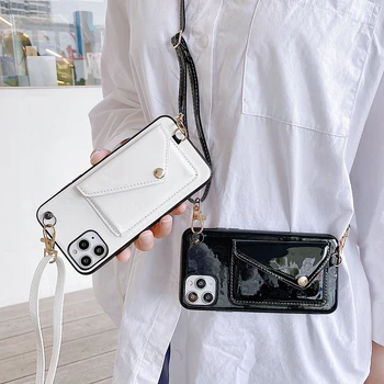 Crossbody Wallet Phone Case For iPhone 11 Pro Max PU Leather Cards Purse Back Cover For iPhone X Xs Max XR 8 7 6 6S Plus
Crossbody Wallet Phone Case For iPhone 11 Pro Max PU Leather Cards Purse Back Cover For iPhone X Xs Max XR 8 7 6 6S Plus