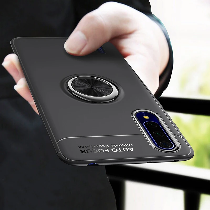 Xiaomi MiA3 Магнитный кольцом чехол для Mi A3 на ксиоми ми а3 Мягкий Силиконовый