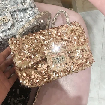 Sequin Chain Bag 2020 Spring New Tide Women Bag Fashion Wild Shoulder Portable Messenger Bag Women Purse and Handbags Sac A Main 
Sequin Chain Bag 2020 Spring New Tide Women Bag Fashion Wild Shoulder Portable Messenger Bag Women Purse and Handbags Sac A Main