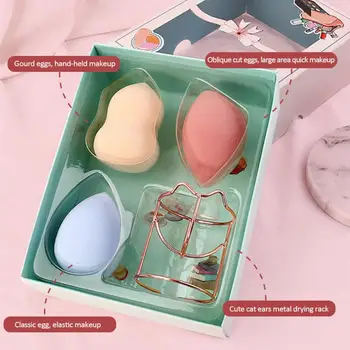 3Pcs Boxed Waterdrop Makeup Sponge Cosmetic Puff Wet And Dry Professional Makeup Egg Beauty Foundation Cream Concealer Tools
3Pcs Boxed Waterdrop Makeup Sponge Cosmetic Puff Wet And Dry Professional Makeup Egg Beauty Foundation Cream Concealer Tools