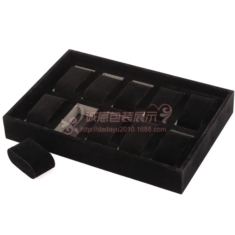 Simple Black And White with Pattern Fleece Watch Holder Ten Booth Watch Display Props 10 Squares Showcase Watch Box Care Keep Pu
Simple Black And White with Pattern Fleece Watch Holder Ten Booth Watch Display Props 10 Squares Showcase Watch Box Care Keep Pu