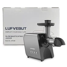 LUFVEBUT Masticating Juicer Machine,Slow Juice Extractor with Reverse Function, Cold Press Juicer Machines with Quiet Motor
LUFVEBUT Masticating Juicer Machine,Slow Juice Extractor with Reverse Function, Cold Press Juicer Machines with Quiet Motor